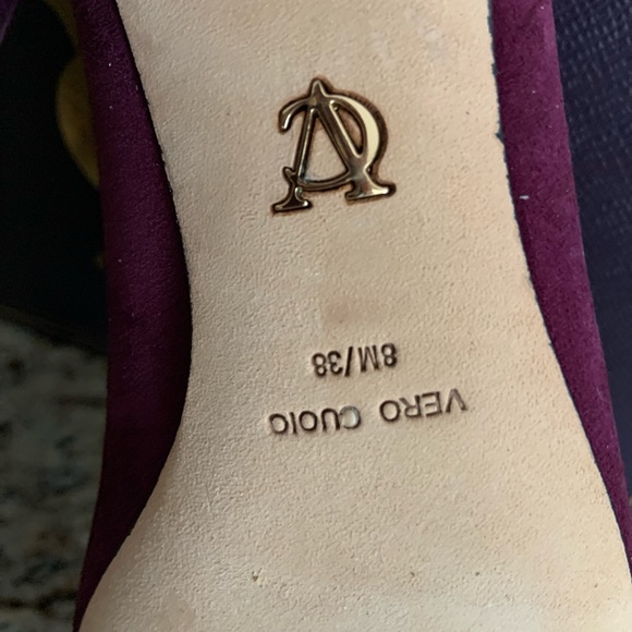 VC Signature, VI - Nancy, Plumberry, kidsuede, 8M. New, Never worn. - Picture 6 of 8